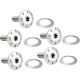 ARLEN NESS 300-906 Bolt Kit - Holeshot/Front/Floating/Brake Rotor - Spoke Mount - Polished - 5 Pack 2401-1698